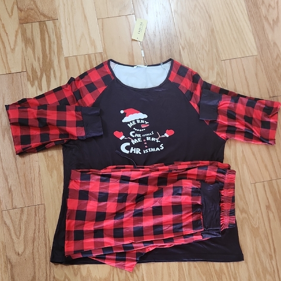 NWT Ekouaer Christmas Pajamas for Men Long Sleeve Pjs Loungewear Sleepwear LARGE - Picture 16 of 17